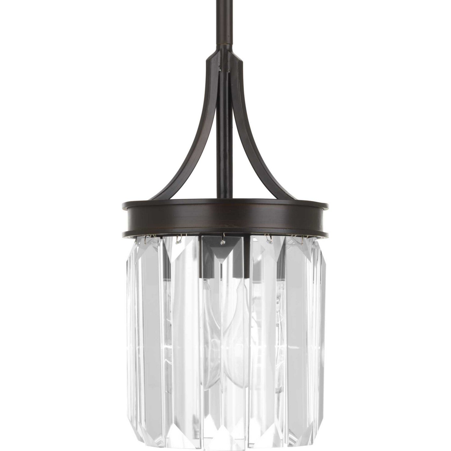 Progress Lighting - P5320-20 - One Light Mini Pendant - Glimmer - Antique Bronze