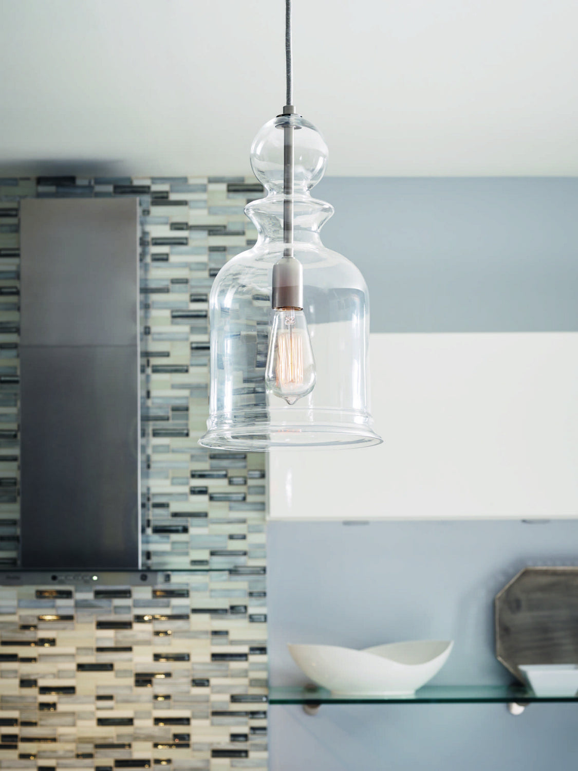 Progress Lighting - P5333-09 - One Light Pendant - Staunton - Brushed Nickel
