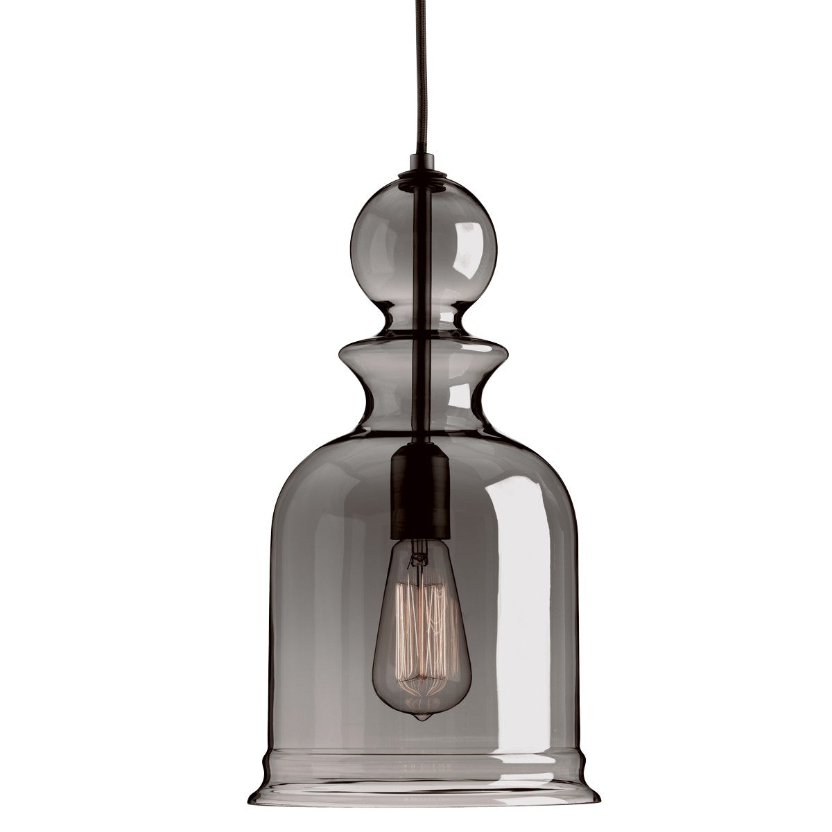 Progress Lighting - P5333-143 - One Light Pendant - Staunton - Graphite