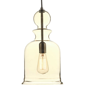 Progress Lighting - P5333-20 - One Light Pendant - Staunton - Antique Bronze