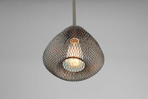 Progress Lighting - P5337-20 - One Light Mini Pendant - Mesh - Antique Bronze