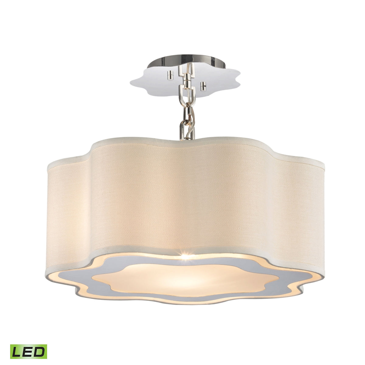 ELK Home - 1140-018-LED - LED Chandelier - Villoy - Polished Nickel