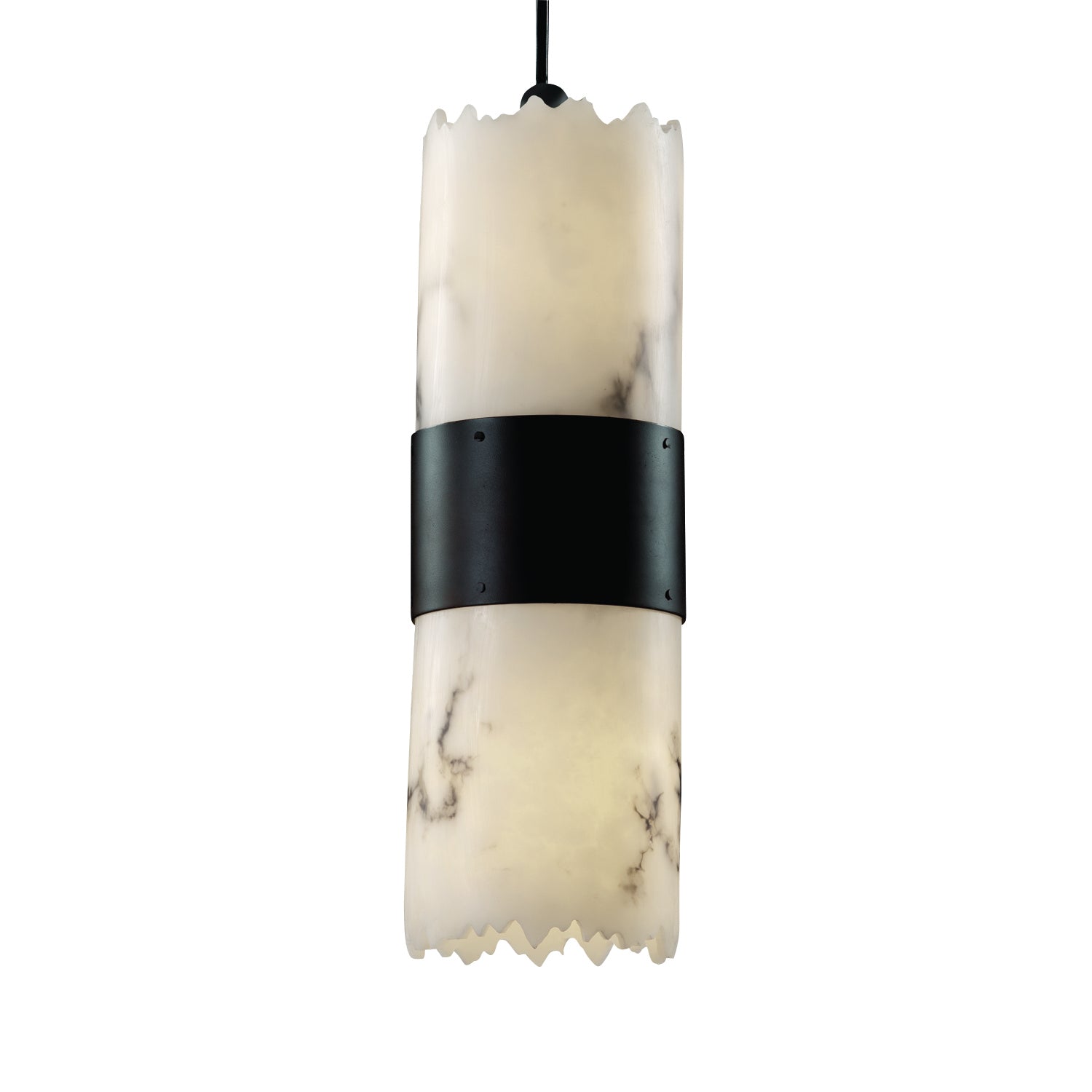 Justice Designs - FAL-8759-12-MBLK - Two Light Pendant - LumenAria - Matte Black