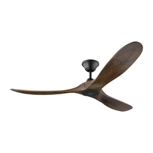 Visual Comfort Fan - 3MAVR60BK - 60"Ceiling Fan - Maverick - Matte Black