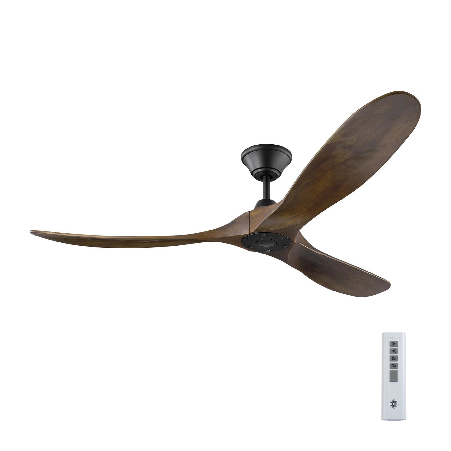 Visual Comfort Fan - 3MAVR60BK - 60"Ceiling Fan - Maverick - Matte Black