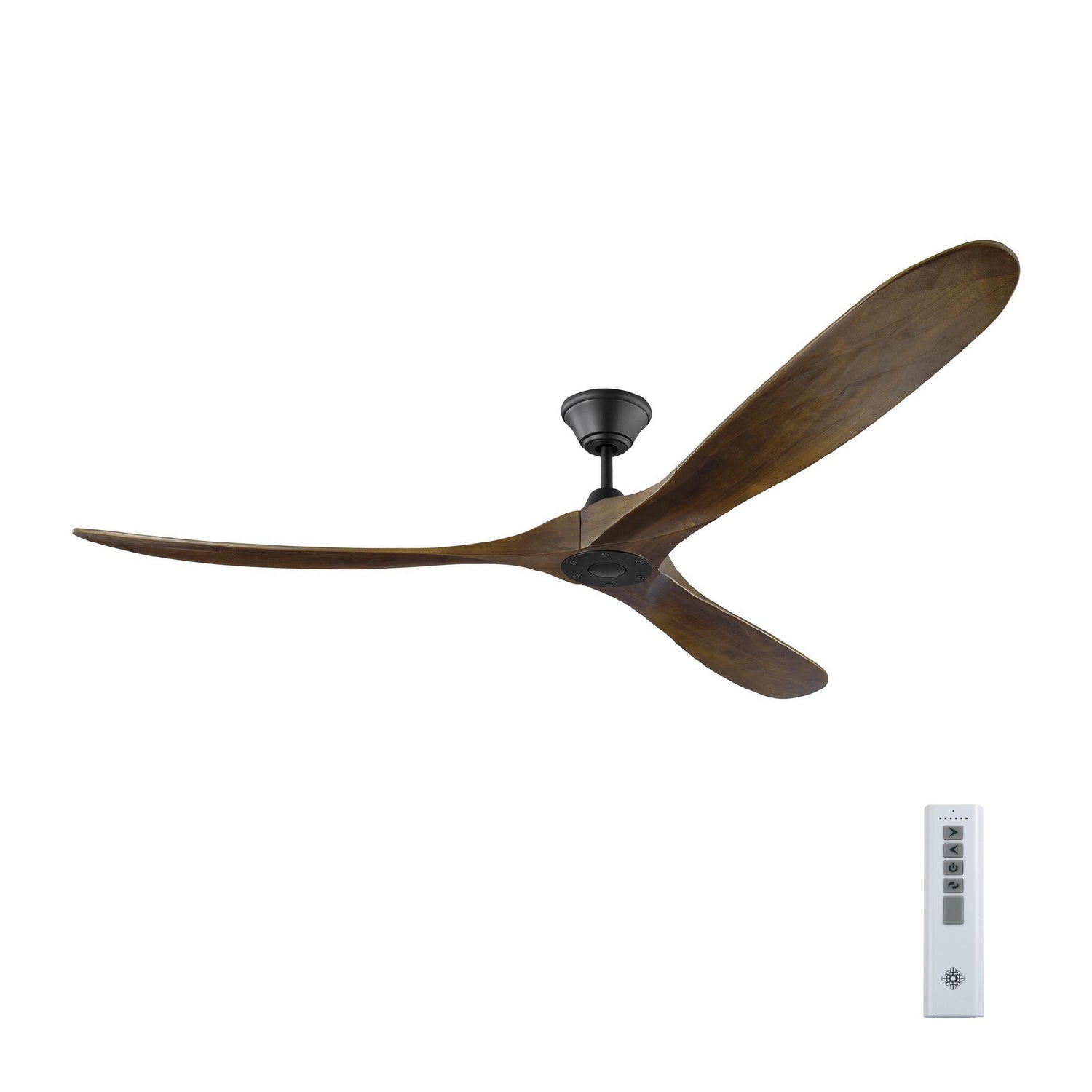 Visual Comfort Fan - 3MAVR70BK - 70"Ceiling Fan - Maverick - Matte Black