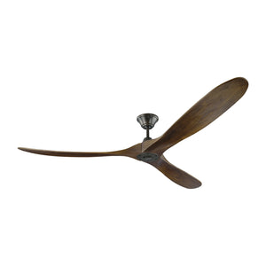 Visual Comfort Fan - 3MAVR70BK - 70"Ceiling Fan - Maverick - Matte Black