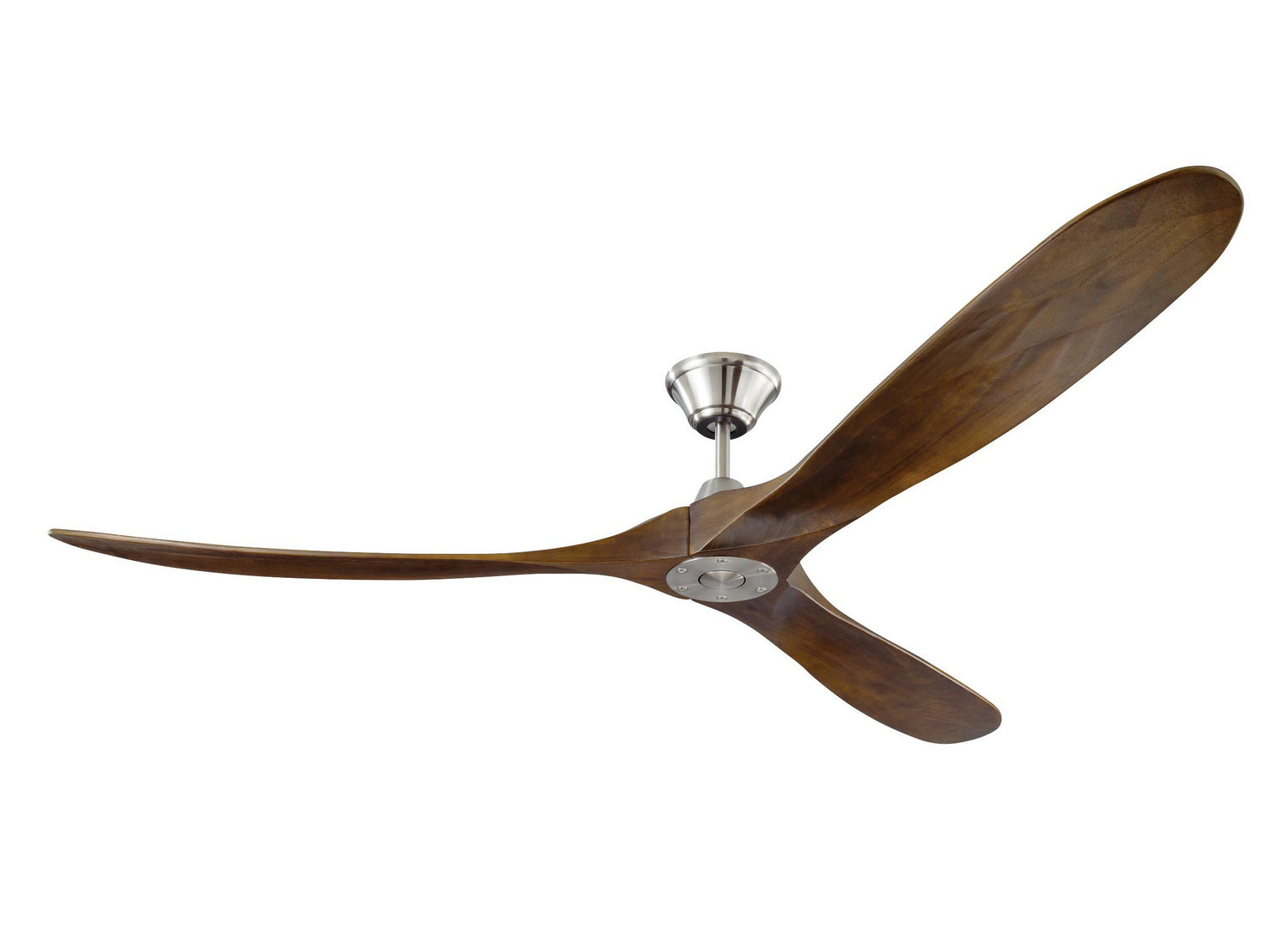 Visual Comfort Fan - 3MAVR70BS - 70"Ceiling Fan - Maverick - Brushed Steel