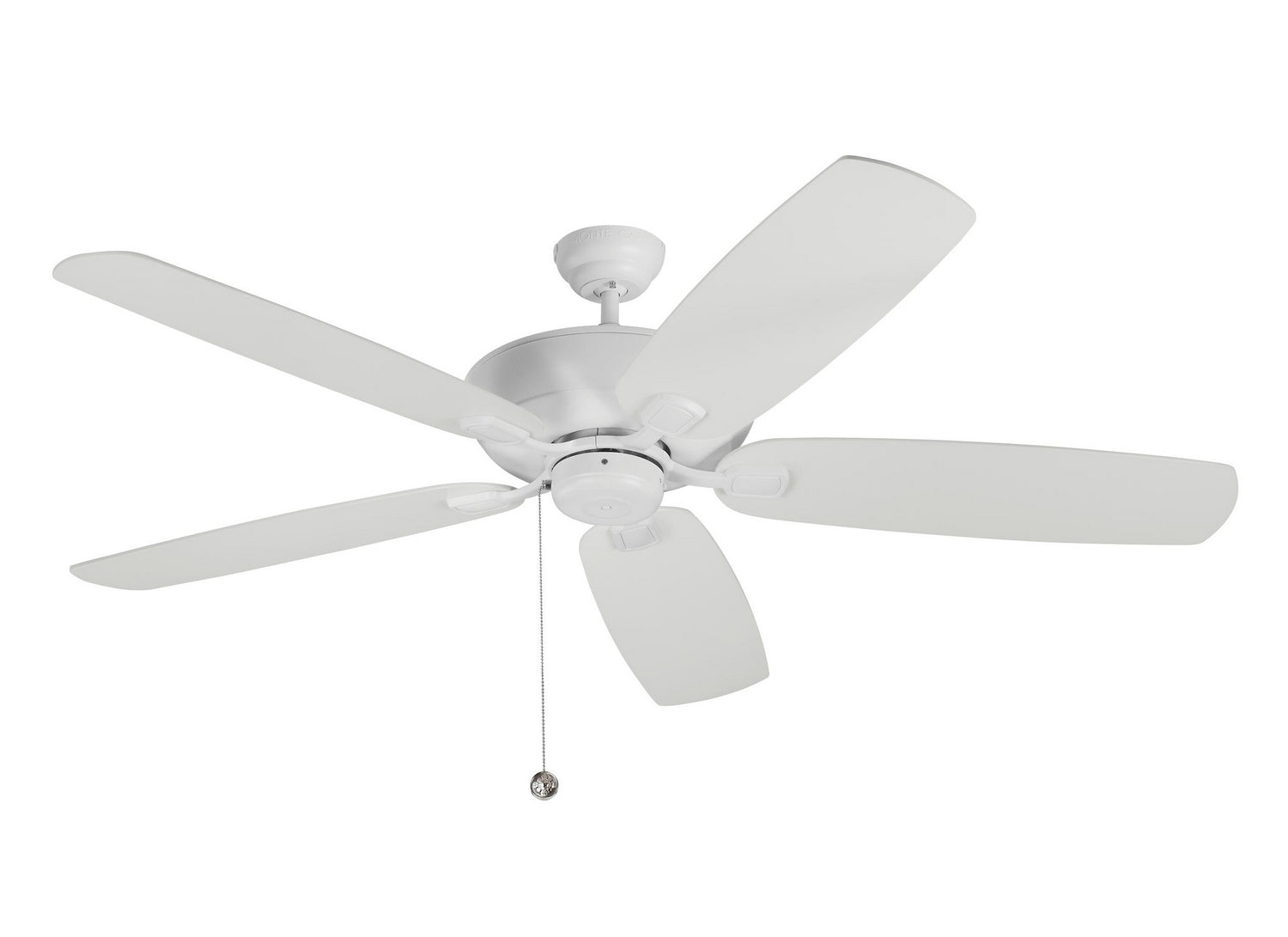 Generation Lighting. - 5CSM60RZW - 60"Ceiling Fan - Colony - Matte White