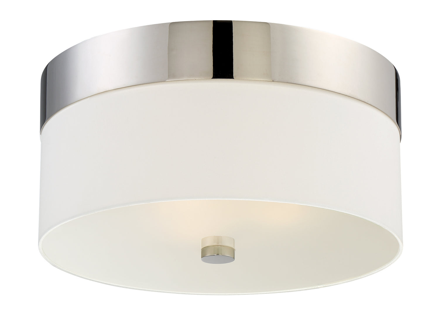 Crystorama - 293-PN - Three Light Flush Mount - Grayson - Polished Nickel