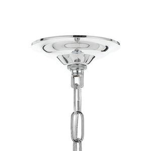 Crystorama - 5935-CH-CL-MWP - Five Light Mini Chandelier - Cedar - Polished Chrome