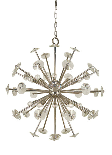 Framburg - 4816 PN - 20 Light Foyer Chandelier - Apogee - Polished Nickel