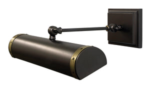 House of Troy - DST16-MBAB - Two Light Picture Light - Steamer - Mahogany Bronze w/Antique Brass