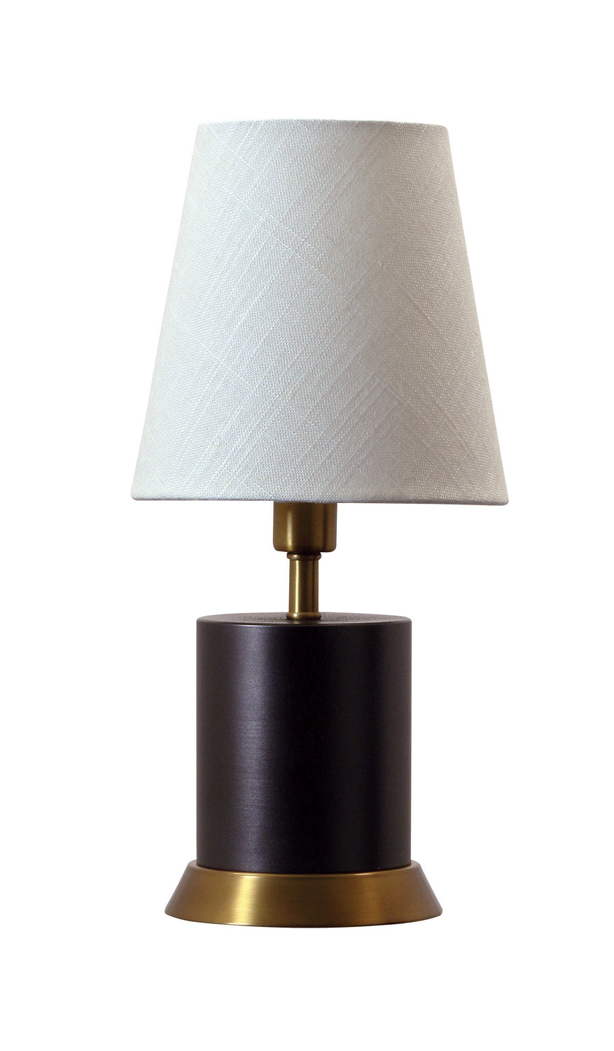 House of Troy - GEO311 - One Light Table Lamp - Geo - Mahogany Bronze with Weathered Brass Accents