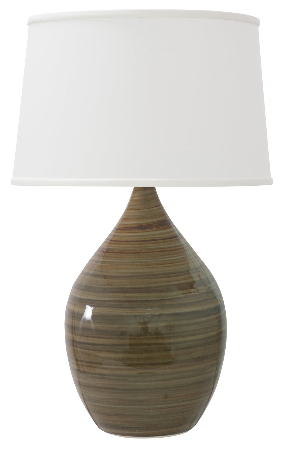 House of Troy - GS202-TE - One Light Table Lamp - Scatchard - Tigers Eye