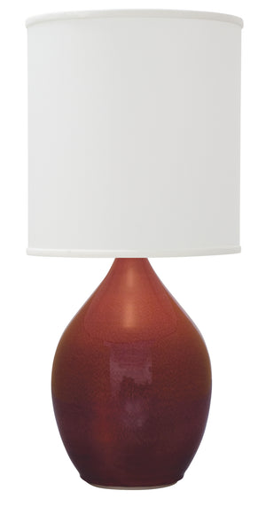 House of Troy - GS301-CR - One Light Table Lamp - Scatchard - Copper Red