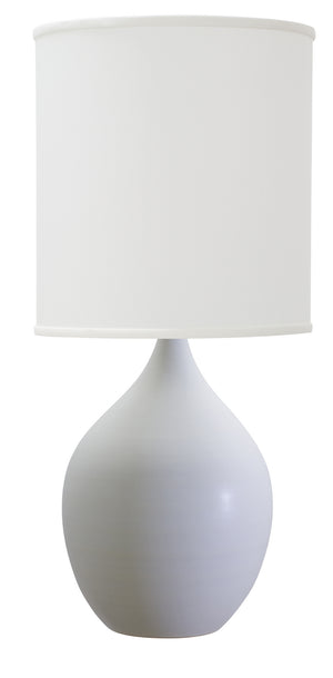 House of Troy - GS301-WM - One Light Table Lamp - Scatchard - White Matte