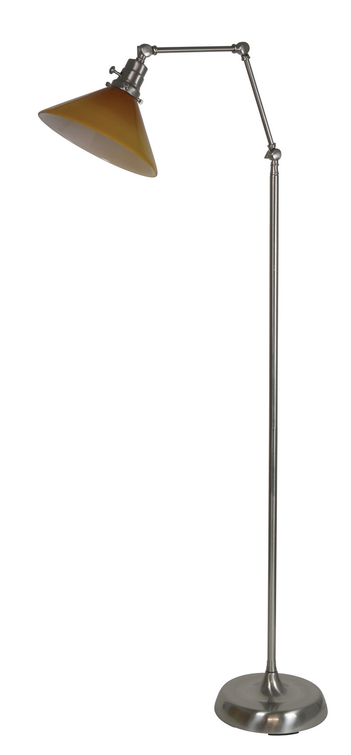 House of Troy - OT600-SN-AM - One Light Floor Lamp - Otis - Satin Nickel