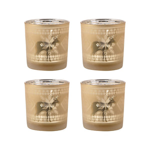 ELK Home - 394591/S4 - Votives Holders (Set Of 4) - Reindeer - Gold