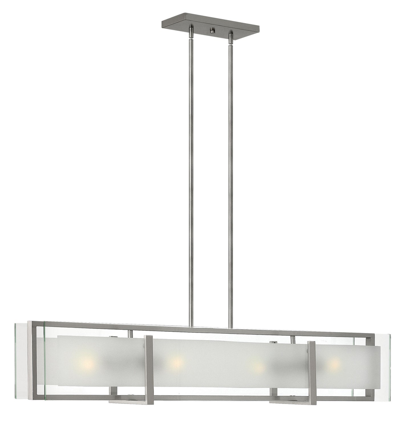 Hinkley - 3996BN - LED Pendant - Latitude - Brushed Nickel