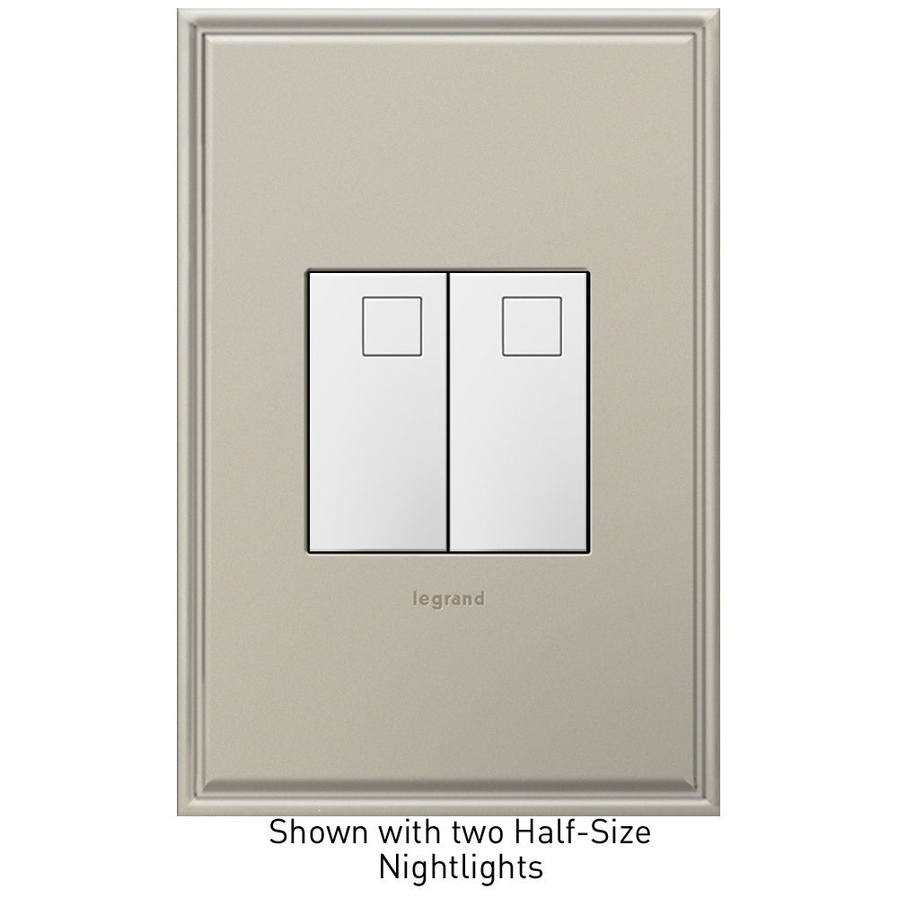Legrand - AANLM14 - Night Light, Half-Size - adorne - White