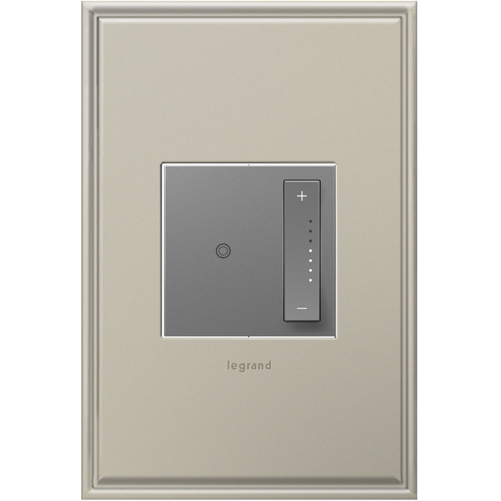 Legrand - ADTP703TUM4 - 700W sofTap Tru-Universal Dimmer with Microban - adorne - Magnesium