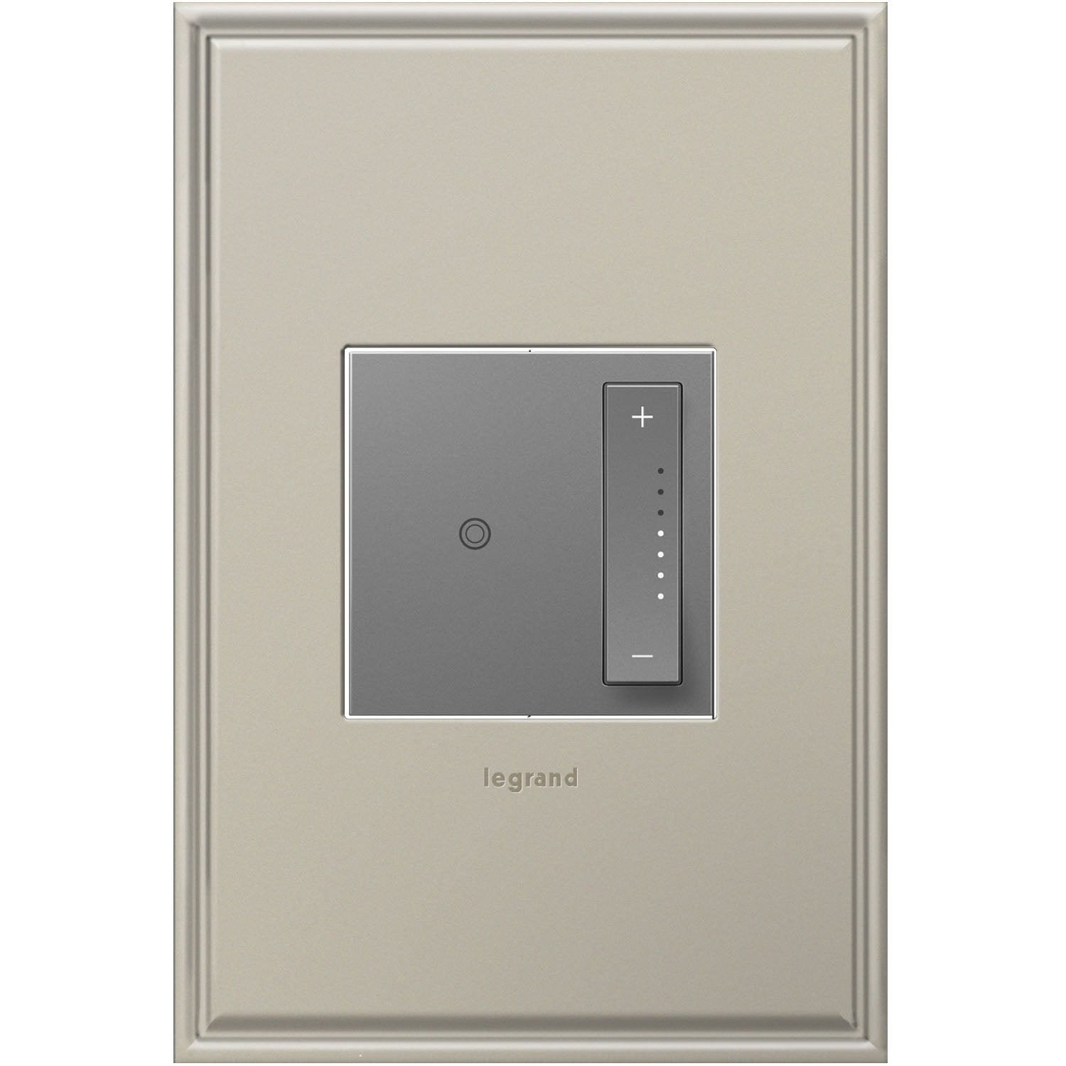 Legrand - ADTP703TUM4 - 700W sofTap Tru-Universal Dimmer with Microban - adorne - Magnesium