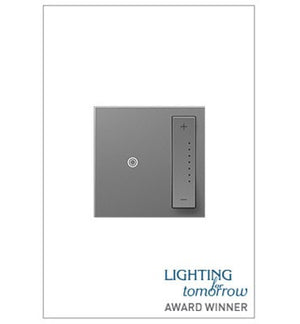 Legrand - ADTP703TUM4 - 700W sofTap Tru-Universal Dimmer with Microban - adorne - Magnesium
