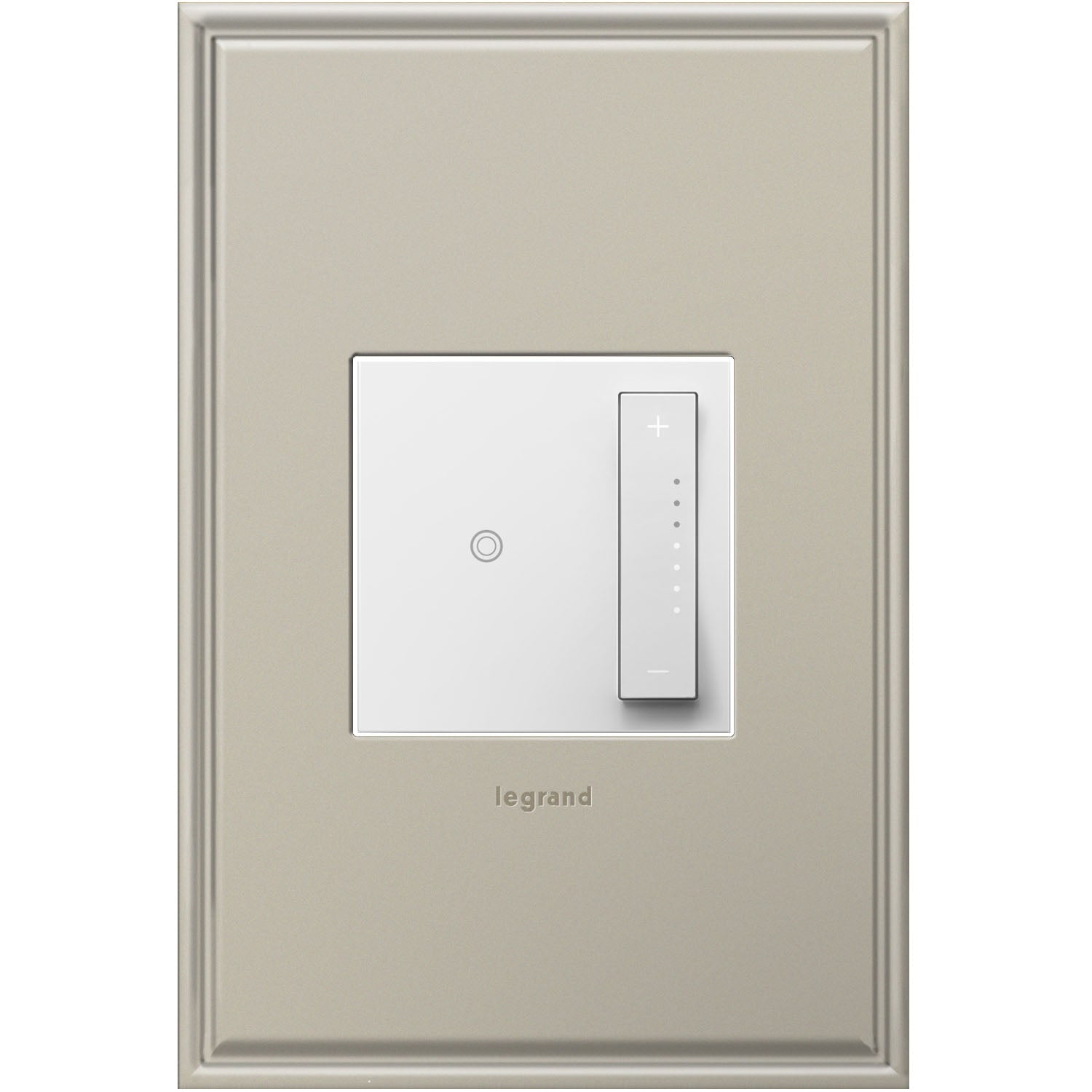 Legrand - ADTP703TUW4 - 700W sofTap Tru-Universal Dimmer with Microban - adorne - White