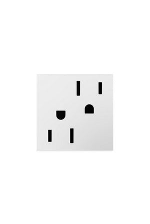 Legrand - ARTR152W4 - Tamper-Resistant Outlet - Adorne - White