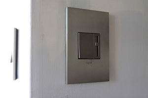 Legrand - ASPD1532M277 - 277V Paddle Switch with Microban - adorne - Magnesium