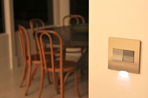 Legrand - ASPD1532M277 - 277V Paddle Switch with Microban - adorne - Magnesium