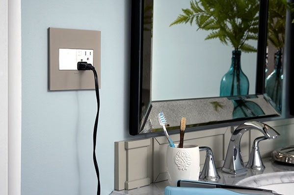Legrand - ASPD1532W277 - 277V Paddle Switch with Microban - adorne - White