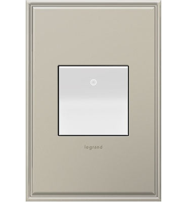 Legrand - ASPD1532W4 - 15A Paddle Switch with Microban - adorne - White