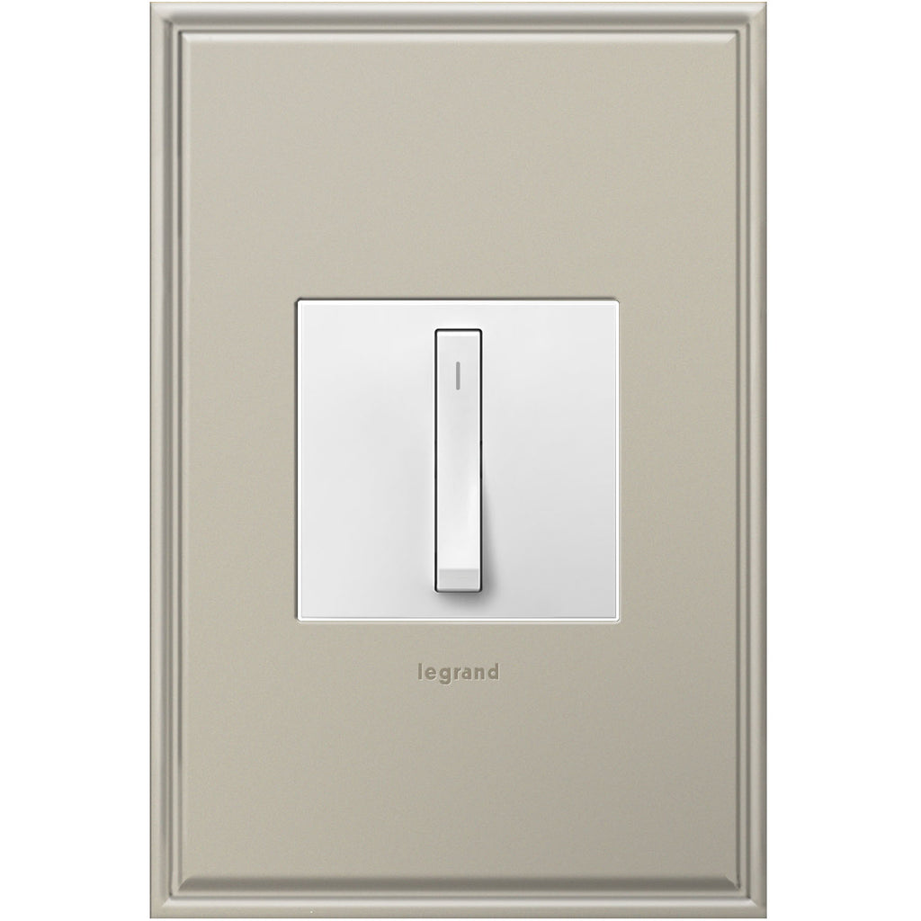 Legrand - ASWR1532W4 - Whisper Switch with Microban - adorne - White