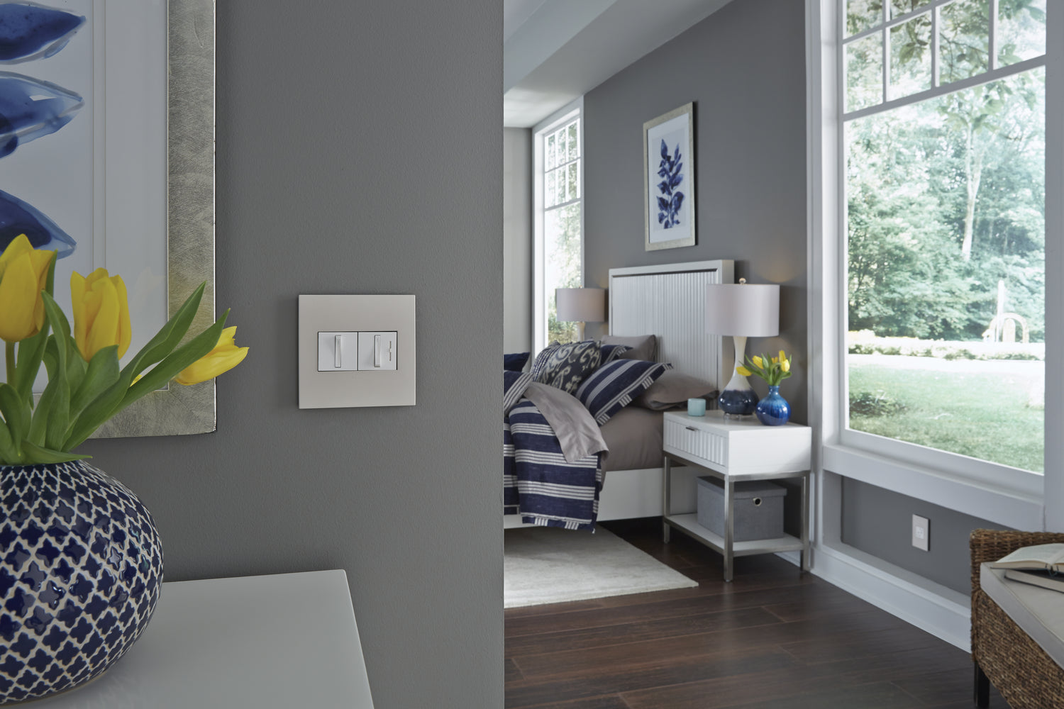 Legrand - ASWR1532W4 - Switch, 15A - Adorne - White