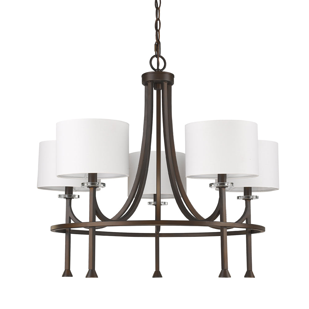 Acclaim Lighting - IN11040ORB - Five Light Chandelier - Kara - Oil Rubbed Bronze