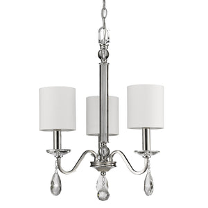 Acclaim Lighting - IN11051PN - Three Light Chandelier - Lily - Polished Nickel