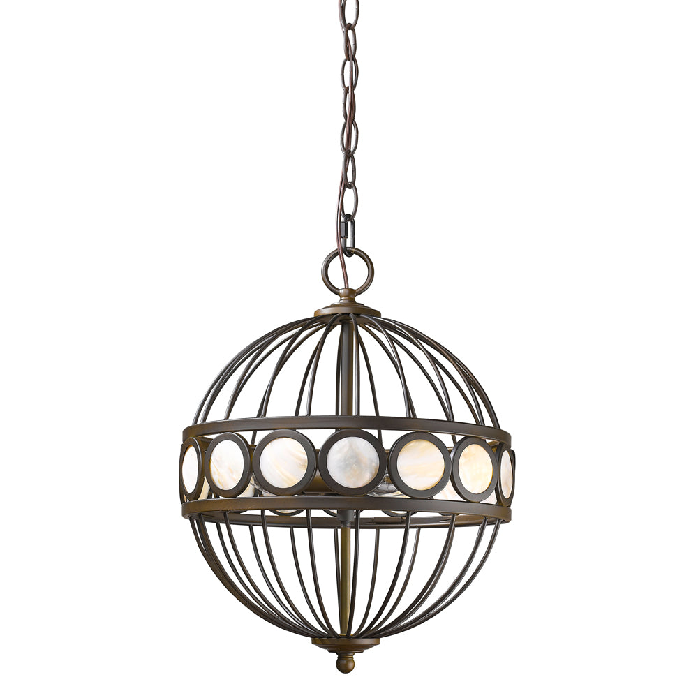 Acclaim Lighting - IN11105ORB - Three Light Pendant - Aria - Oil Rubbed Bronze