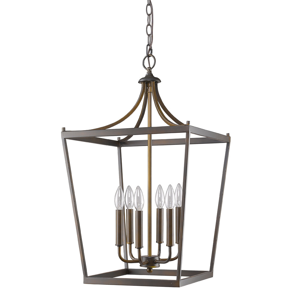 Acclaim Lighting - IN11134ORB - Six Light Foyer Pendant - Kennedy - Oil Rubbed Bronze