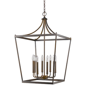 Acclaim Lighting - IN11135ORB - Eight Light Foyer Pendant - Kennedy - Oil Rubbed Bronze