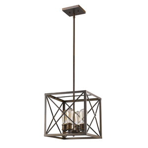 Acclaim Lighting - IN21121ORB - Four Light Pendant - Brooklyn - Oil Rubbed Bronze