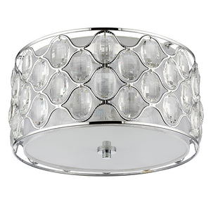 Acclaim Lighting - IN51087PN - Three Light Flush Mount - Isabella - Polished Nickel