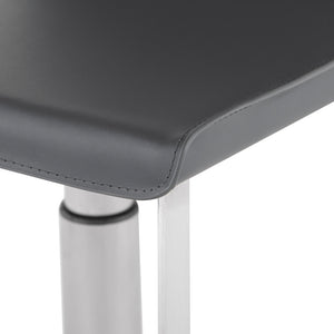 Nuevo - HGAF343 - Adjustable Stool - Kailee - Dark Grey