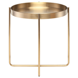 Nuevo - HGDE125 - Side Table - Gaultier - Gold