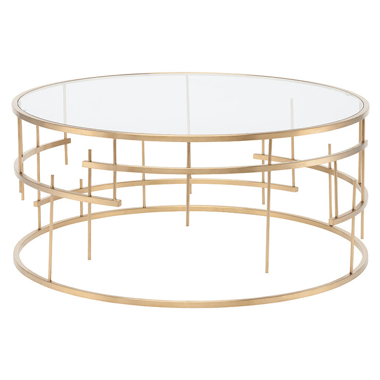 Nuevo - HGDE159 - Coffee Table - Tiffany - Gold