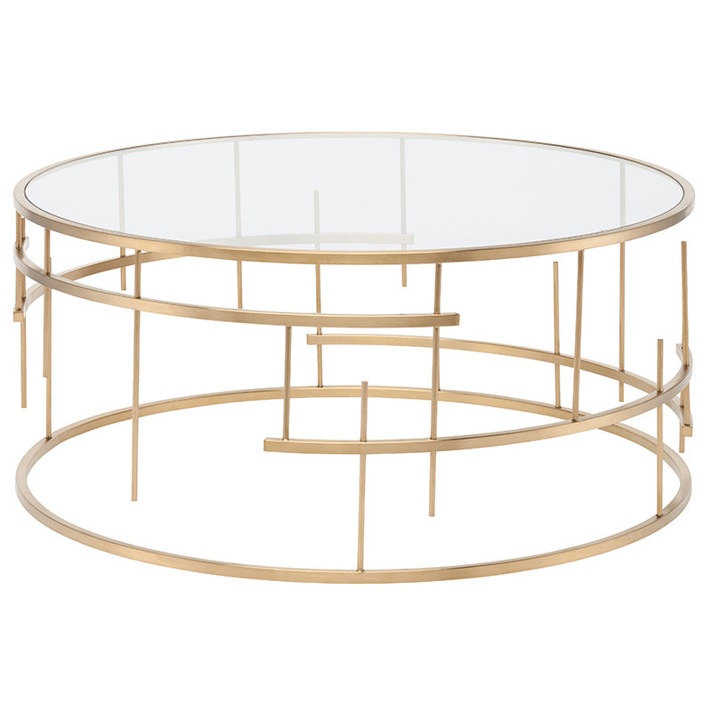 Nuevo - HGDE159 - Coffee Table - Tiffany - Gold