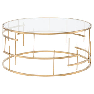 Nuevo - HGDE159 - Coffee Table - Tiffany - Gold