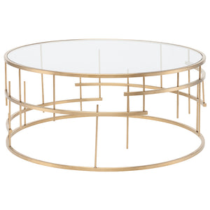 Nuevo - HGDE159 - Coffee Table - Tiffany - Gold