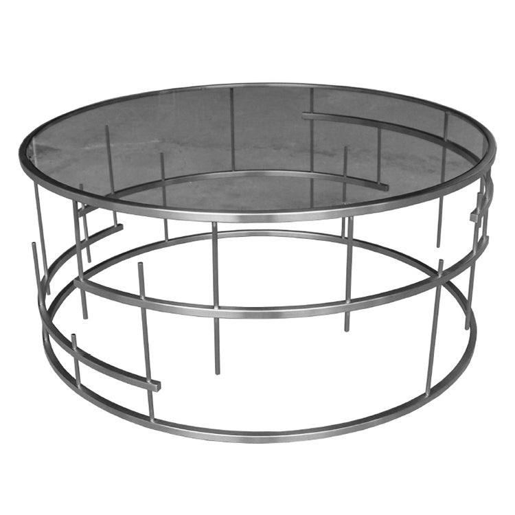 Nuevo - HGDE217 - Coffee Table - Tiffany - Silver